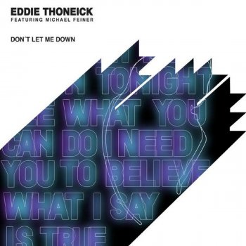 Eddie Thoneick Don't Let Me Down - Joachim Garraud Mix