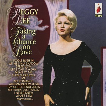 Peggy Lee Too Marvellous for Words