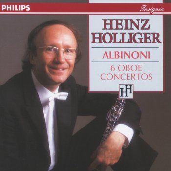 Tomaso Albinoni, Heinz Holliger, I Musici & Maria Teresa Garatti Concerto a 5 in D minor, Op.9, No.2 for Oboe, Strings, and Continuo: 2. Adagio