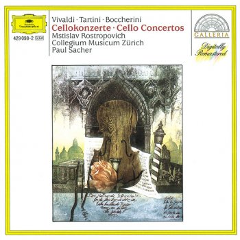 Antonio Vivaldi feat. Mstislav Rostropovich, Martin Derungs, Orchestra of the Collegium Musicum & Paul Sacher Cello Concerto In G, R.413: 1. Allegro