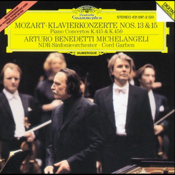 Wolfgang Amadeus Mozart, Arturo Benedetti Michelangeli, NDR-Sinfonieorchester & Cord Garben Piano Concerto No.13 in C, K.415: 2. Andante