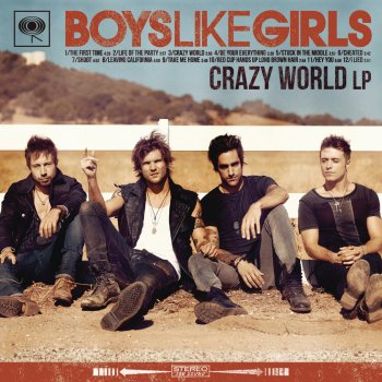 Boys Like Girls Red Cup Hands Up Long Brown Hair