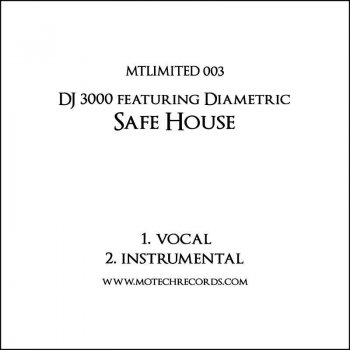 Dj 3000 feat. Diametric Safe House - Rebel Shelter mix - instrumental version