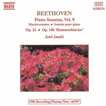 Ludwig van Beethoven feat. Jenő Jandó Piano Sonata No. 29 in B-Flat Major, Op. 106 "Hammerklavier": II. Scherzo. Assai vivace - Presto - Tempo I