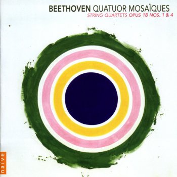 Beethoven; Quatuor Mosaïques String Quartet Op. 18, No 1: I. Allegro con Brio
