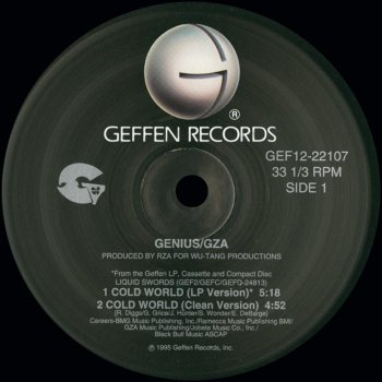 Genius/GZA Cold World (Instrumental)