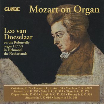 Leo Van Doeselaar Adagio in C major, K. 356 ('Adagio für Glasharmonika') (1791)