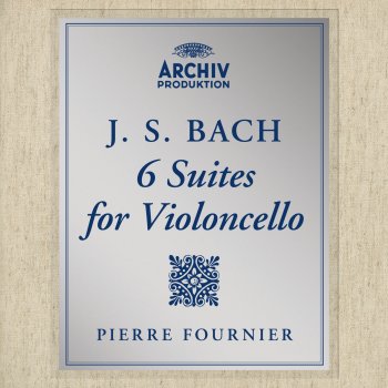 Pierre Fournier Suite for Cello Solo No. 2 in D Minor, BWV 1008: V. Menuet I-II