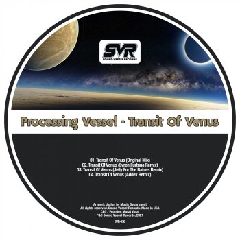 Processing Vessel Transit of Venus