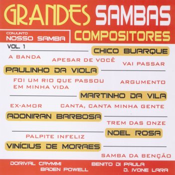 Conjunto Nosso Samba Na Voz uma Canção
