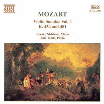 Wolfgang Amadeus Mozart, Takako Nishizaki & Jenő Jandó Violin Sonata No. 33 in E-Flat Major, K. 481: II. Adagio
