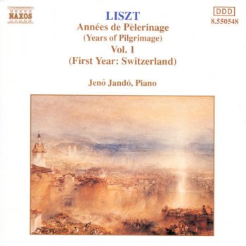 Franz Liszt, Jenő Jandó Annees de pelerinage, 1st year, Switzerland, S160/R10: No. 9. Les cloches de Geneve (The Bells of Geneva)
