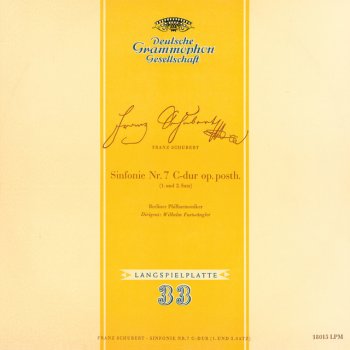 Schubert; Berliner Philharmoniker, Wilhelm Furtwängler Rosamunde, D.797 (Incidental music to Helmina von Chézy's Play): Overture (Die Zauberharfe, D.644) - Live At Titania-Palast, Berlin / 1953