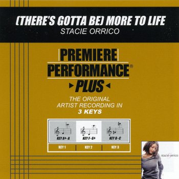 Stacie Orrico (There's Gotta Be) More to Life (performance track in key of A♭-A with background vocals)