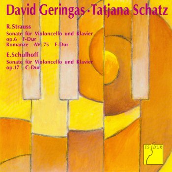 Erwin Schulhoff, David Geringas & Tatjana Schatz Cello Sonata, Op. 17: III. Fliessend, im Tempo di Menuetto