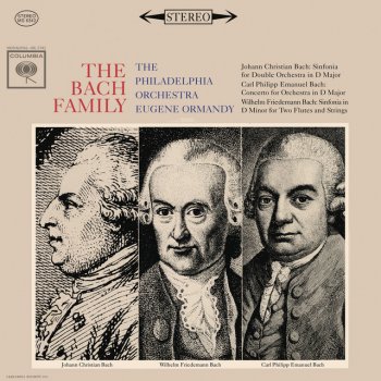 Carl Philipp Emanuel Bach feat. Eugene Ormandy & Philadelphia Orchestra Concerto for 4 Violas concertante and Orchestra in D Major "in the Style of C.P.E. Bach": I. Allegro moderato