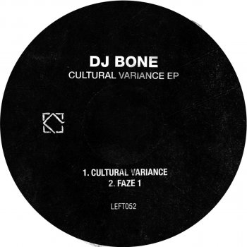Исполнитель DJ Bone, альбом Cultural Variance