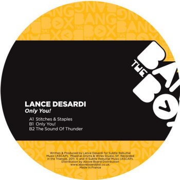 Исполнитель Lance Desardi, альбом Only You!