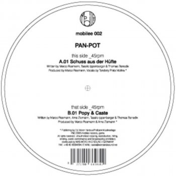 Pan-Pot Popy & Caste - Original