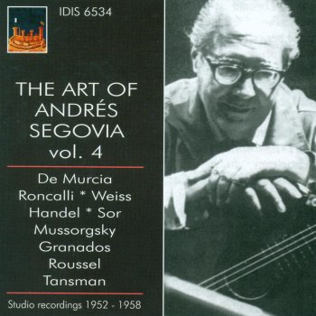 Andrés Segovia Preludio and Allegro: Allegro