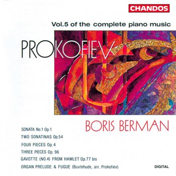 Sergei Prokofiev feat. Boris Berman Three Pieces, Op. 96: II. Contredanse (from Lermontov)