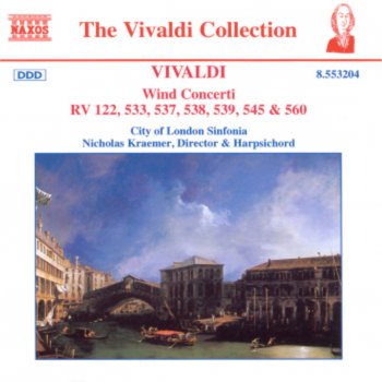 City of London Sinfonia & Nicholas Kraemer Concerto (Sinfonia) In D Major, RV122, III. Presto