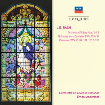 Johann Sebastian Bach feat. Ian Partridge, Edmond Leloir, L'Orchestre de la Suisse Romande & Ernest Ansermet Herr, gehe nicht ins Gericht mit deinem Knecht, Cantata BWV 105: 5. "Kann ich nur Jesum mir zum Freunde machen"