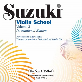 Hilary Hahn Minuet in G Major, Wo0 10 No. 2 (Arr. for Violin & Piano)