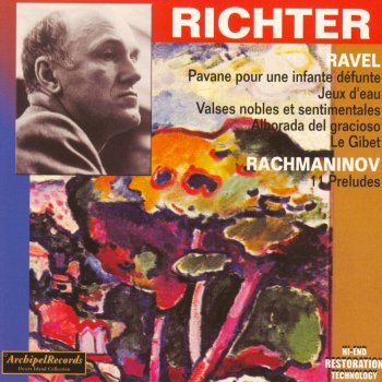 Sviatoslav Richter Valses Nobles Et Sentimentales