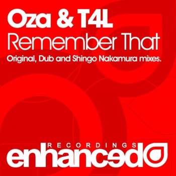 Oza feat. T4L Remember That (Shingo Nakamura Dub)