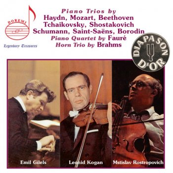 Ludwig van Beethoven feat. Leonid Kogan, Mstislav Rostropovich & Emil Gilels Piano Trio No. 7 in B-Flat Major, Op. 97 "Archduke": II. Scherzo. Allegro