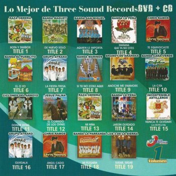 Lo Mejor De Three Sound Records Jardin Olvidado
