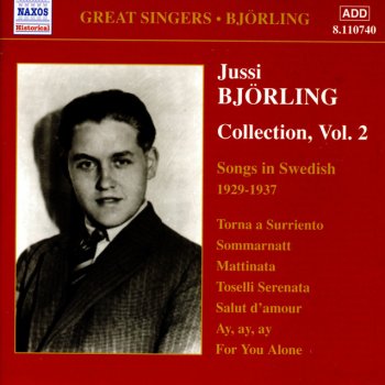 Traditional, Jussi Björling, Nils Grevillius & Nils Grevillius Orchestra Tantis serenad