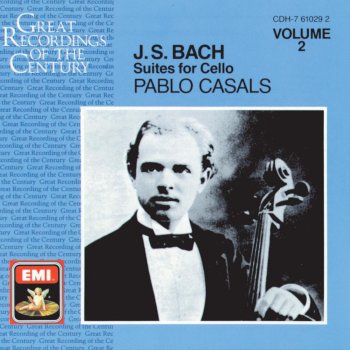 Pablo Casals Suite No. 6 in D major BWV 1012: Courante (Allegro non troppo)