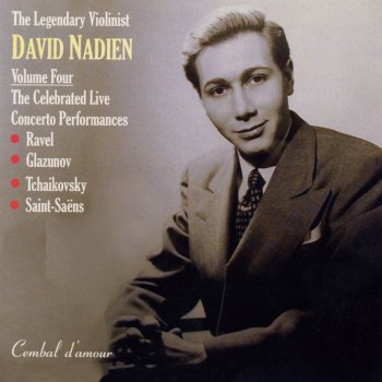 David Nadien Concerto in D Major, Op. 35: Allegro vivacissimo - Recorded live, 8 October, 1966