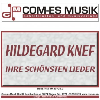 Hildegard Knef Der Apfelbaum