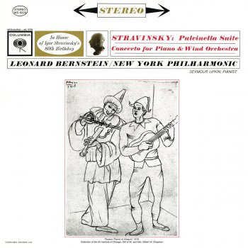 Igor Stravinsky, Leonard Bernstein & New York Philharmonic Pulcinella Suite for Chamber Orchestra - Music after Pergolesi: I. Sinfonia (Ouverture). Allegro moderato