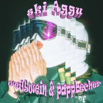 Ski Aggu Weißwein & Pappbecher