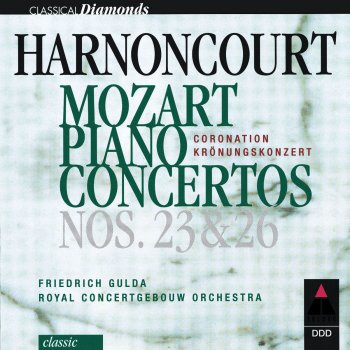 Wolfgang Amadeus Mozart feat. Nikolaus Harnoncourt Mozart : Piano Concerto No.23 in A major K488 : II Adagio