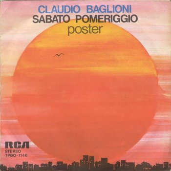 Claudio Baglioni Sabato Pomeriggio