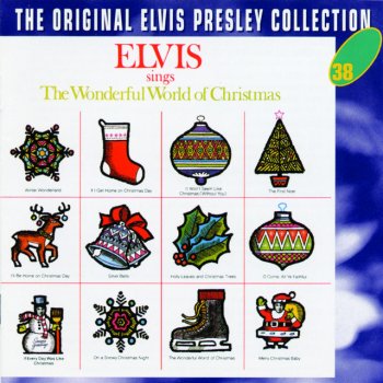 Elvis Presley Holly Leaves and Christmas Trees