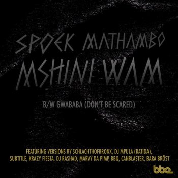 Spoek Mathambo Gwababa (Don't Be Scared) feat. Avuyile Tosa, Yolanda Fyrus Xashi - Extended Single Version