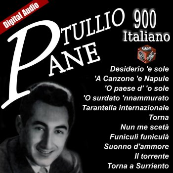Исполнитель Tullio Pane, альбом Tullio Pane