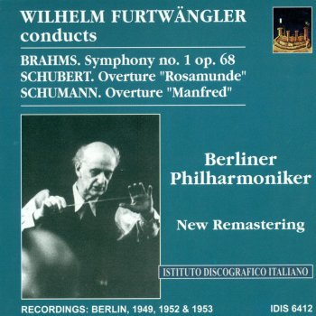Johannes Brahms, Berliner Philharmoniker & Wilhelm Furtwängler Symphony No. 1 in C Minor, Op. 68: I. Un poco sostenuto - Allegro