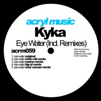 Kyka Eye Water (Onur Ozman Remix)