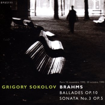 Grigory Sokolov Sonate F-moll Nr.3 Op.5 : III. Scherzo - Allegro Energico