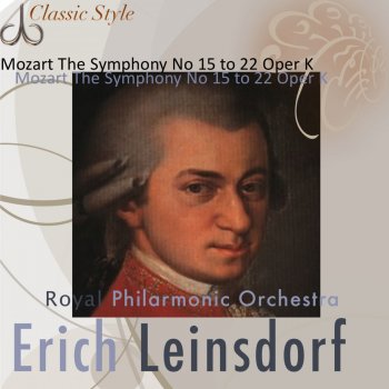 Wolfgang Amadeus Mozart, Royal Philharmonic Orchestra & Erich Leinsdorf Sinfonia No. 15, in Sol Maggiore, K124: III. Menuette-Trio