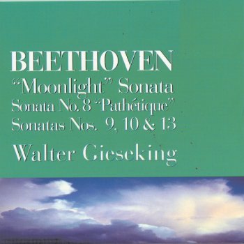 Walter Gieseking Piano Sonata No. 13 in E flat Major Op. 27 No. 1: III. Adagio con espressione - Allegro vivace