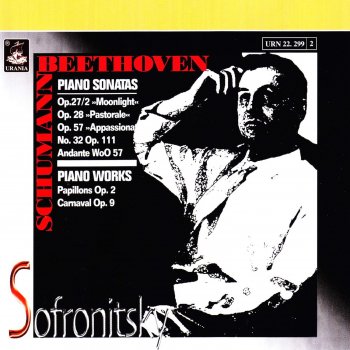 Исполнитель Vladimir Sofronitsky, альбом Beethoven: Piano Sonatas - Schumann: Piano Works