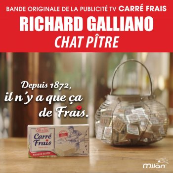 Richard Galliano feat. Tangaria Quartet & Hamilton De Holanda Chat pître - Bande originale de la publicité "Carré Frais"